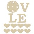 thumbnail image 2 of Adhesivo De Reloj De Pared, Reloj De Pared Diy Simple Y Conveniente Para Sala De Estar Dormitorio Para Decoración De Pared ZAQW Amarillo, 2 of 8