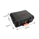 thumbnail image 4 of Bolsa portátil para , maleta ligera , organizador profesional, bolsa de transporte, funda protectora dura para accesorios, 4 of 9