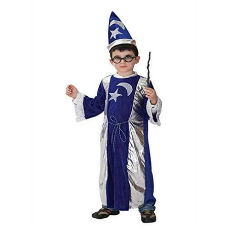stylesilove Kid Boys Wizard Magician Halloween Costume Cosplay Outfit Themed Event Birthday Party