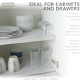 thumbnail image 4 of Simplify 10 Square ft Smooth Surface PVC Shelf Liner in White, 4 of 9