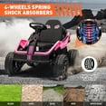 Danolapsi 24V 4x4 Ride On Toy for Big Kids, 4x85W 6MPH Ride On UTV Car w/Parent Remote, 16