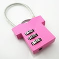 thumbnail image 3 of Cadenas, Mignon Cadenas Portable à Combinaison pour Étui Cadenas à Combinaison Performance Solide, 3 of 3