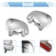 thumbnail image 3 of Cubiertas de espejo cromado Unique Bargains para Ford F-350 Super Duty 1999-2007, 3 of 5