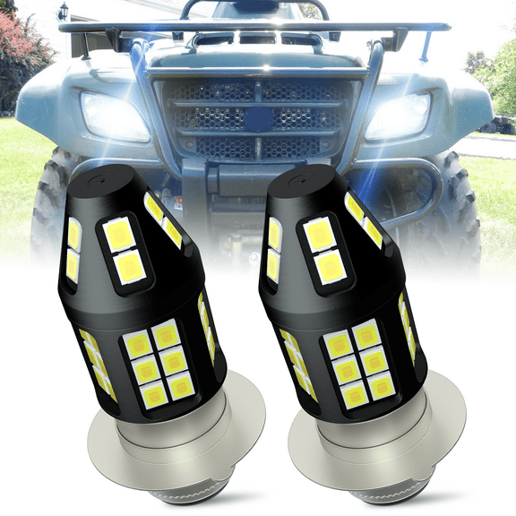 LED Headlight Bulbs For Suzuki Eiger LTA400 LTA400F 400 2002 2003 2004 2005-2007