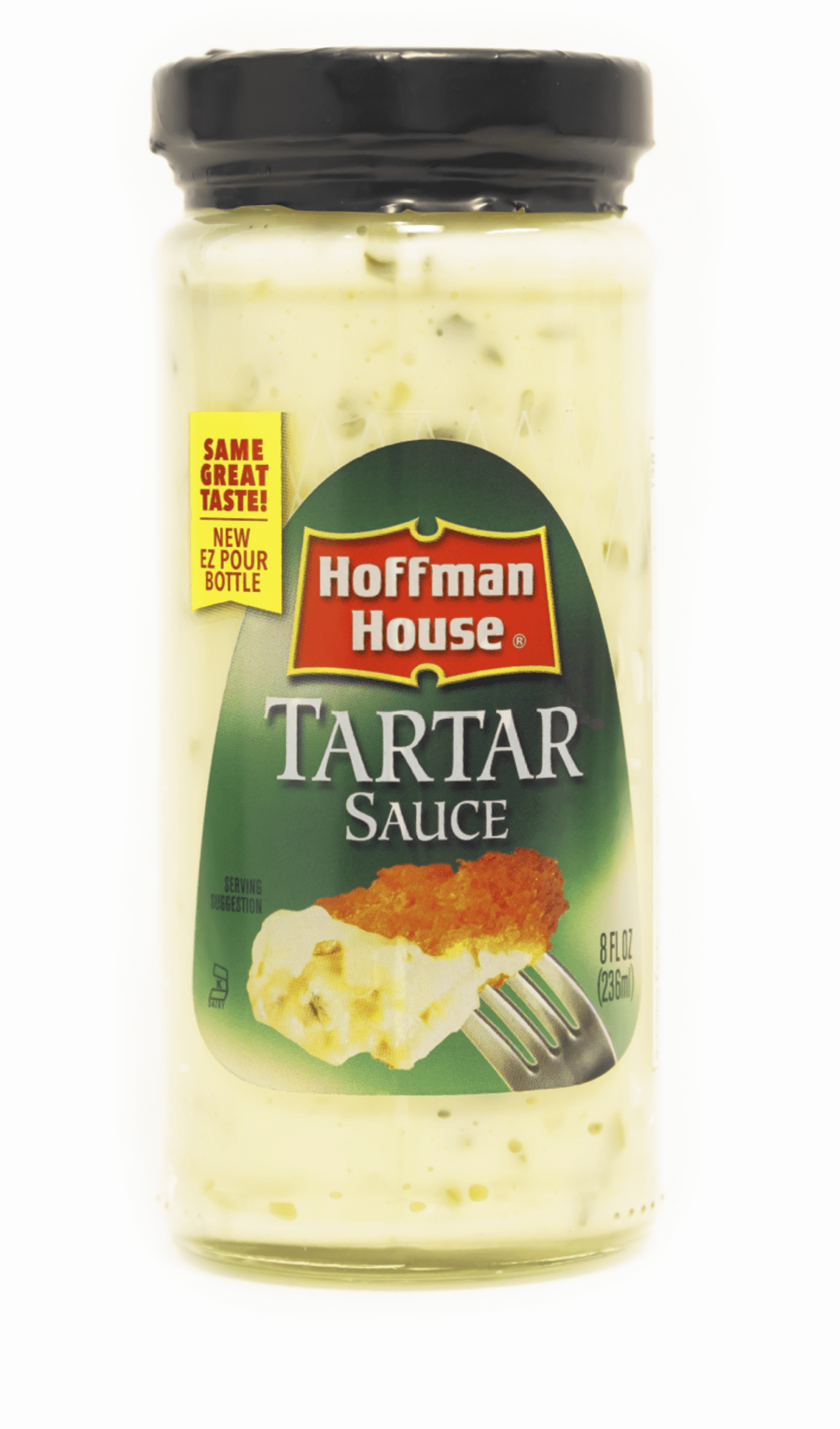 (4 pack) Hoffman House Gluten-Free Tartar Sauce, 8 fl oz, Glass Bottle