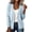 Sky Blue, variant on Wyongtao Womens Button Up Sweaters Soft Knitted V Neck Long Sleeve Solid Color Cardigan Casual Dressy Fall Winter Tops (XS, Yellow)