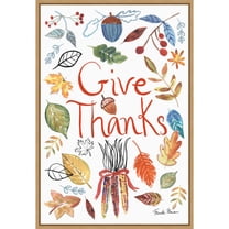 Amanti Art Hello Fall IV Framed Canvas Wall Art Print