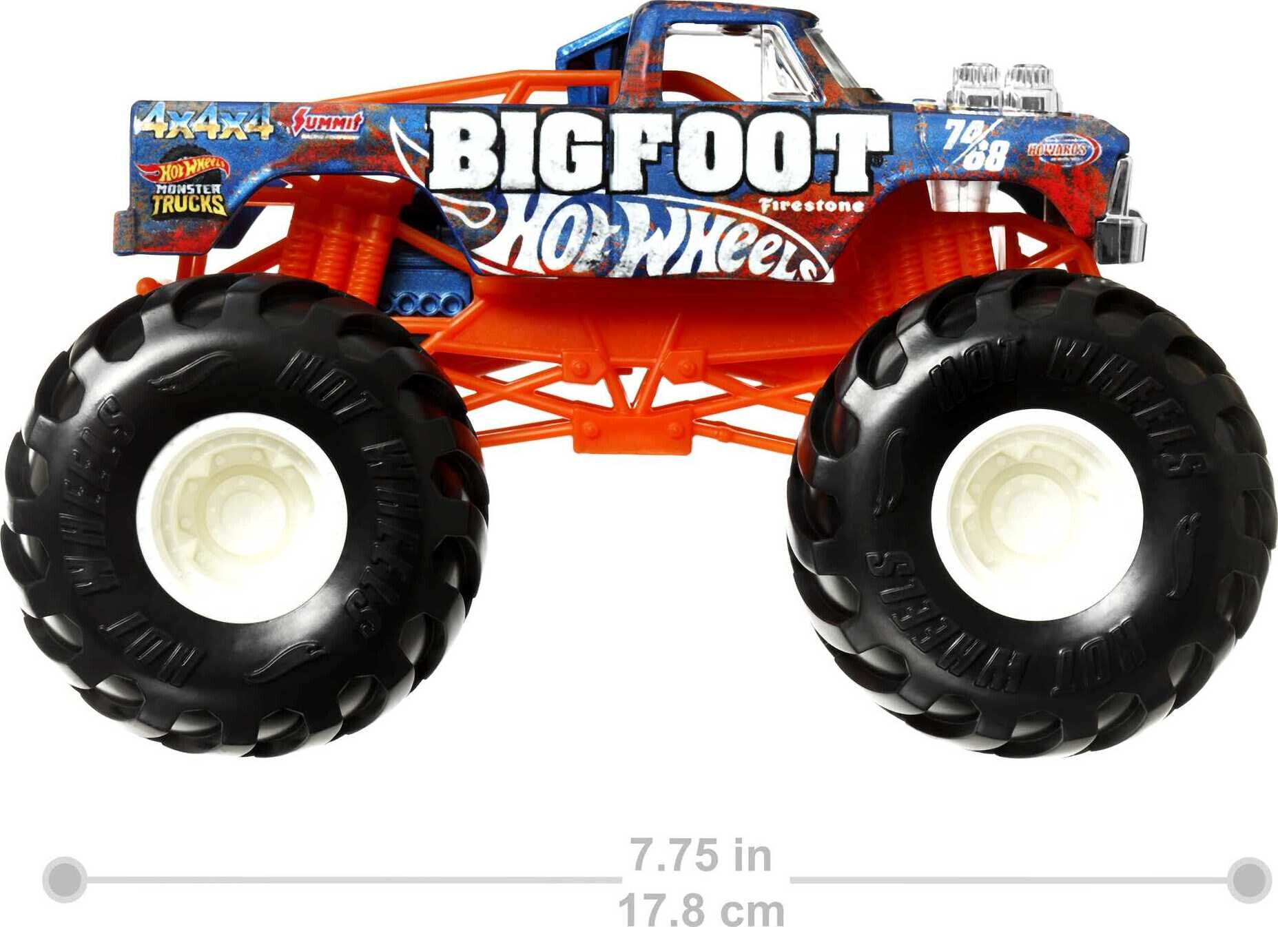 Hot Wheels Mermadness Oversized Monster Truck Diecast Vehicle 1:24