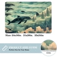 thumbnail image 2 of Whale Polyester Non-Slip Machine Washable Door Rug Game Mat Kitchen Rug Office Rugs, 2 of 6