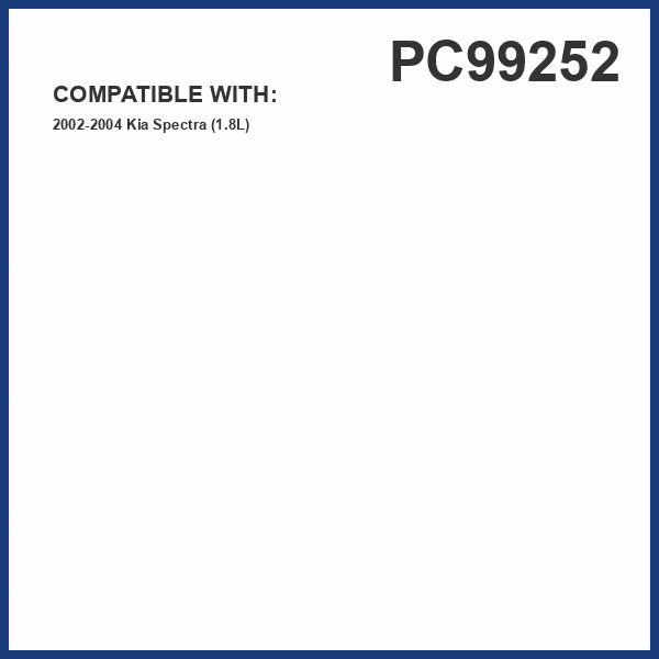 PG PC99252 Cabin Air Filter | Fits 2002-2004 Kia Spectra 1.8L
