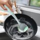 thumbnail image 5 of Cepillo para fregar ollas con mango largo | Cerdas suaves para utensilios de cocina antiadherentes | Cepillo de cocina apto para lavavajillas para ollas, sartenes y zapatos | Cepillo de limpieza, 5 of 6
