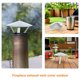 thumbnail image 3 of NUOLUX 2Ud Cubierta Para Ventilación De Chimenea Protección Lluvia Uso Diario, 3 of 8
