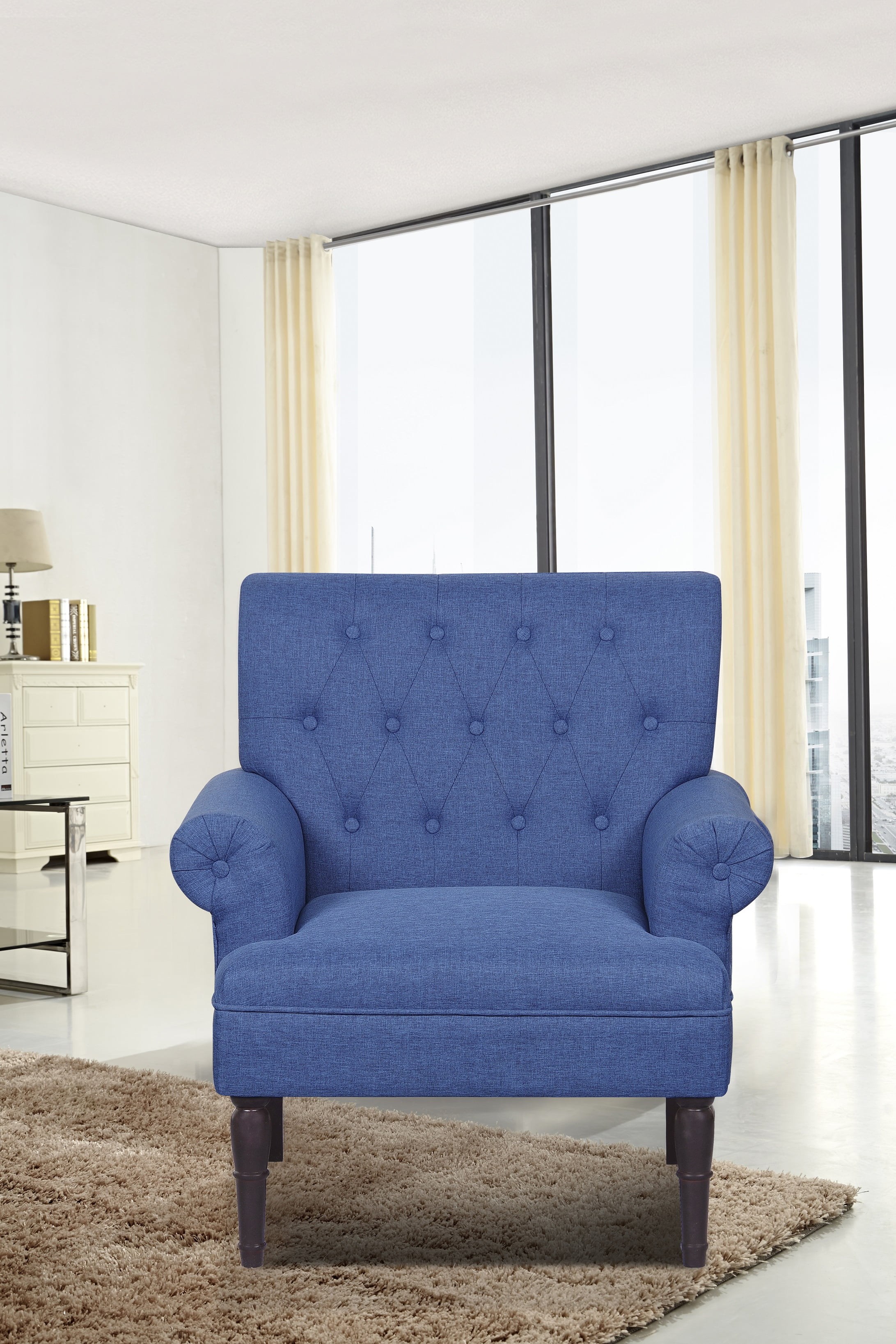 Lux stuffed club chair deals