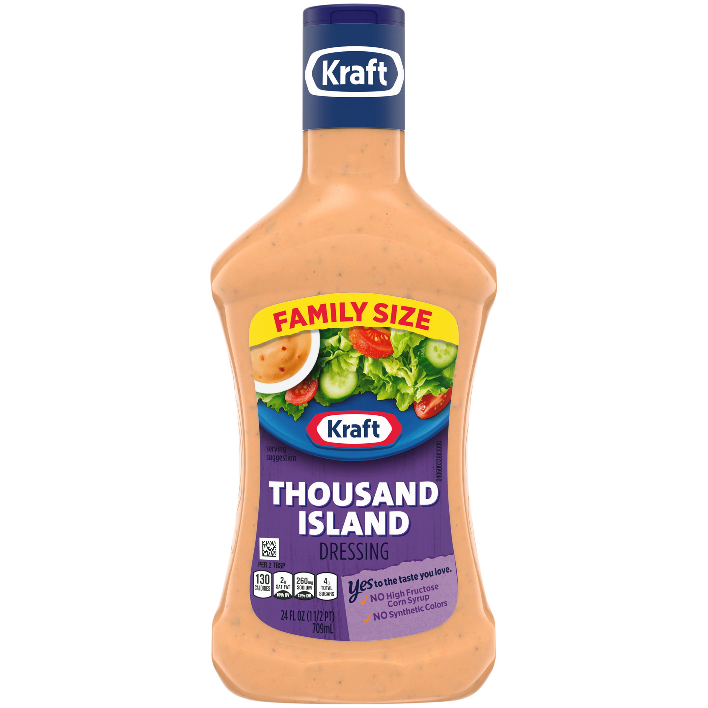 Kraft Thousand Island Dressing 24 fl oz Bottle - Walmart.com - Walmart.com