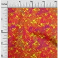 thumbnail image 1 of oneOone Polyester Lycra Red Fabric Batik Sewing Fabric By The Yard Printed Diy Clothing Sewing Supplies 56 Inch Wide, 1 of 4