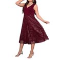 thumbnail image 5 of Gvmfive Women Plus Size Evening Party Dress Sequins Sleeveless Cocktail Formal Swing Dress, 5 of 5