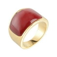 thumbnail image 1 of Anillo Decorativo Sonducket Moda Elegante Unisex Piedra Roja Talla 8, 1 of 6