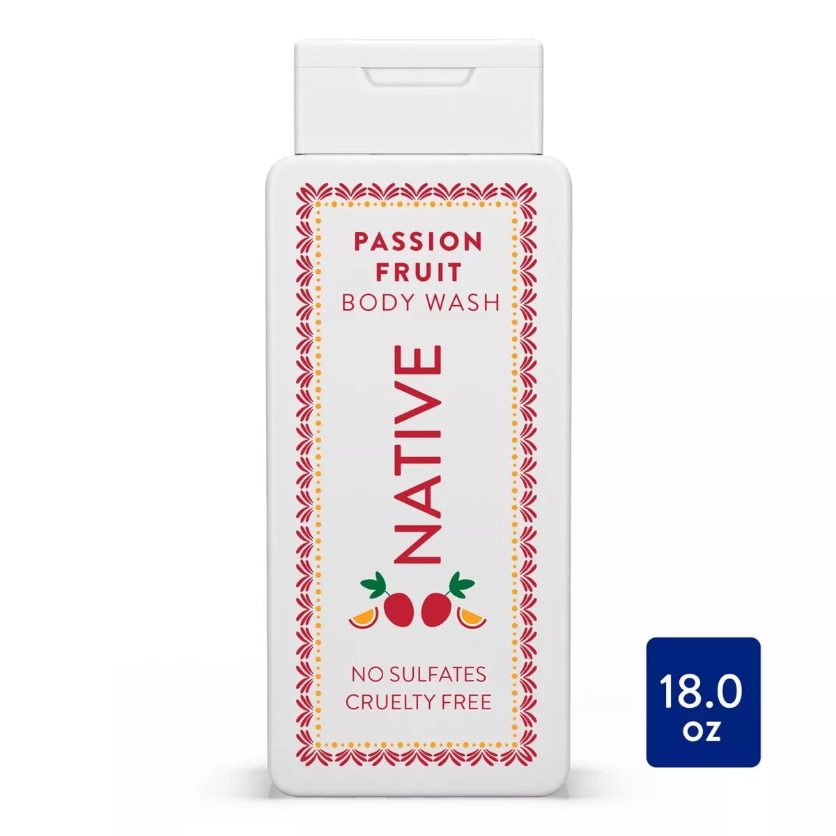 Native Body Wash for Women & Men - Limited Edition Jarritos - Passionfruit - 18 fl oz