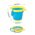 thumbnail image 2 of asddcavvf Old Bucket Shovel Sand Bucket Bucket Sandbox Square Summer Party Foldable Bucket Bucket Si, 2 of 2