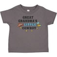 thumbnail image 3 of Inktastic Great Grandmas Little Cowboy with Cowboy Hat and Boots Boys Toddler T-Shirt, 3 of 5