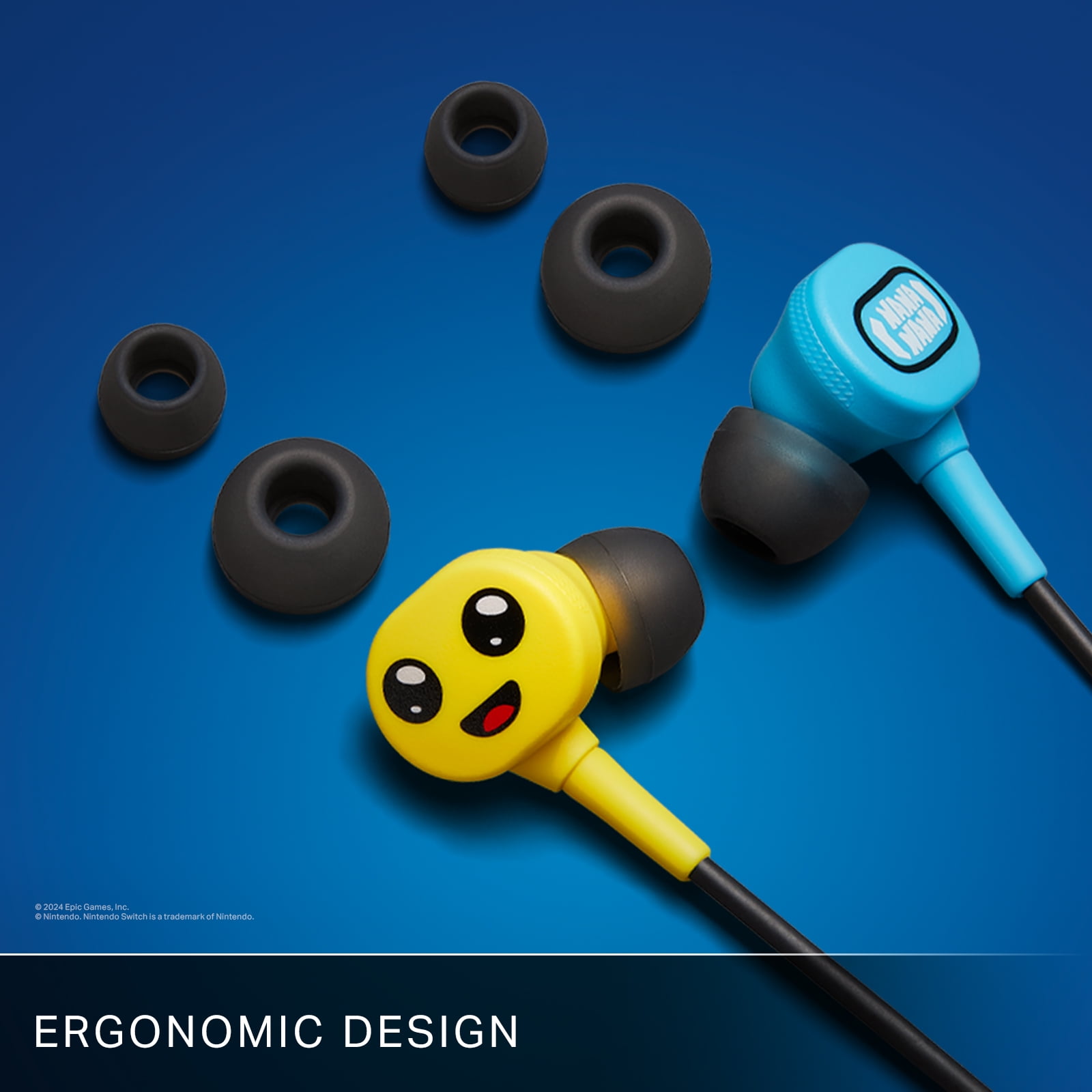 PowerA Wired Earbuds for Nintendo Switch - Peely