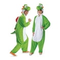 thumbnail image 3 of Adult Super Mario Yoshi Hooded Jumpsuit Costume, 3 of 6