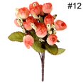 thumbnail image 2 of Coofit Artificial Rose Flower Flexible Cloth Faux Flower Artificial Rose Bud with Stem, 2 of 10