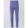 thumbnail image 3 of iiniim Girls Active Leggings Athletic Pants Workout Running Yoga Sports Dancewear Footless Tights Age 3-14 Purple 5-6, 3 of 7