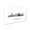 thumbnail image 3 of Trademark Fine Art 'Nashville Tennessee Skyline WB-BW' Canvas Art by Marlene Watson, 3 of 4