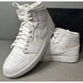 thumbnail image 1 of Ni - ke Air Jordan 1 Mid Triple White 2.0 554724-130 Men’s Size 11.5, 1 of 5