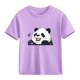 thumbnail image 4 of Blusas y camisas de manga corta con cuello redondo para niños Camiseta de verano de manga corta estampada para niñas Jersey elegante de cuello redondo para niñas Top de algodón para niños, 4 of 6