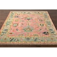 thumbnail image 2 of Surya Hillcrest HIL-9044 96 x 132" Rectangle Wool Rug in Dusty Pink/Seafoam, 2 of 5