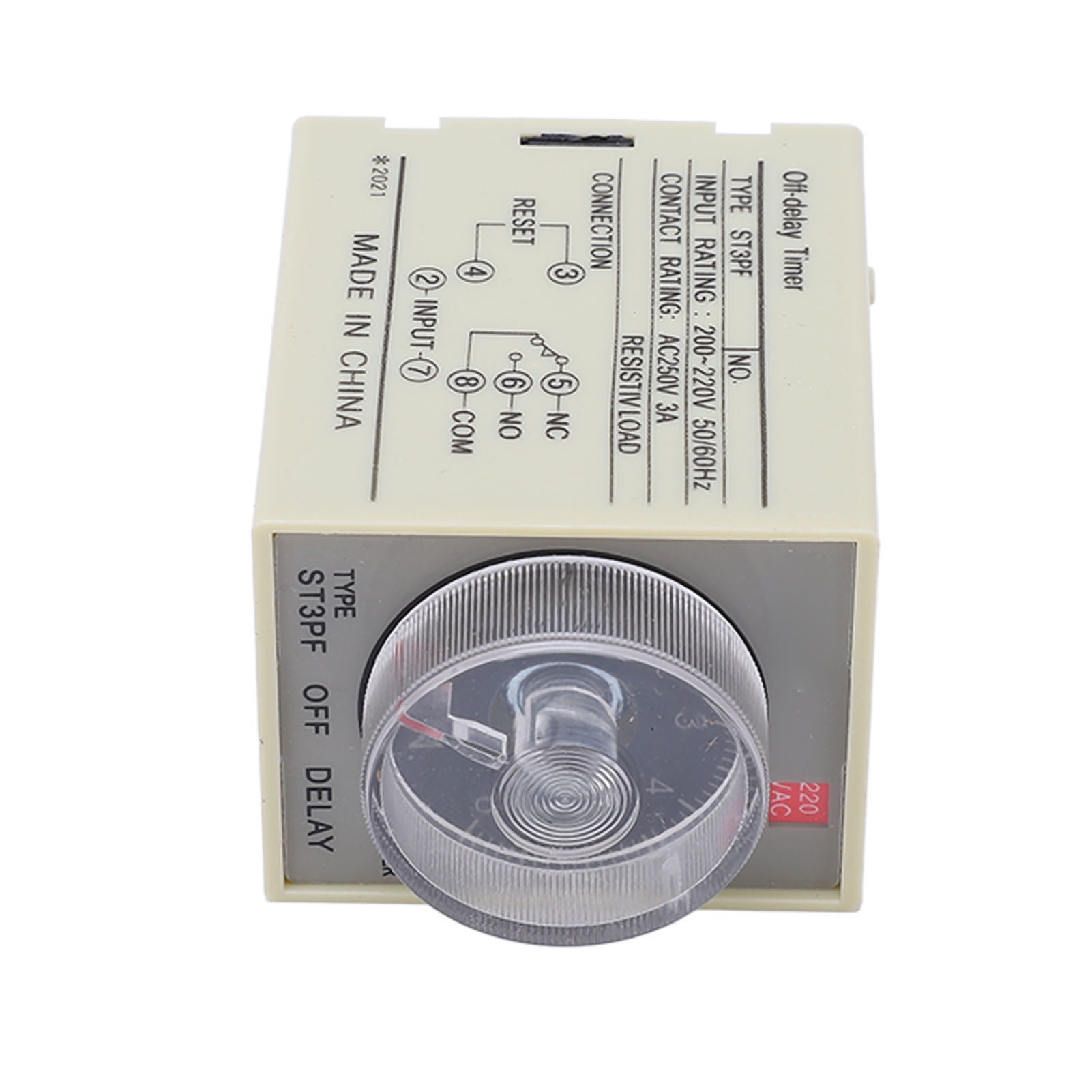 Time Relay, Plug In Power Off Delay Relay AC200220V Easy Time