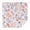 White-2, variant on Floral 42" Square Waterproof Tablecloth, Floral Print Polyester Table Cover