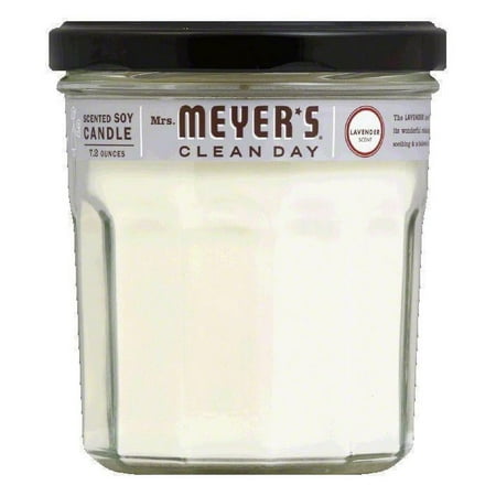 Mrs. Meyers Lavender Soy Candle, 7.2 OZ (Pack of 6)