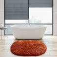 thumbnail image 5 of Super Absorbent Bath Mat, Plush Bathroom Rugs, Non Slip, Quick Dry Machine Washable Bath Floor Mats for Tub Shower, Coffee, 1 Pack Soft Carpet, 23.6"x15.7", 5 of 8