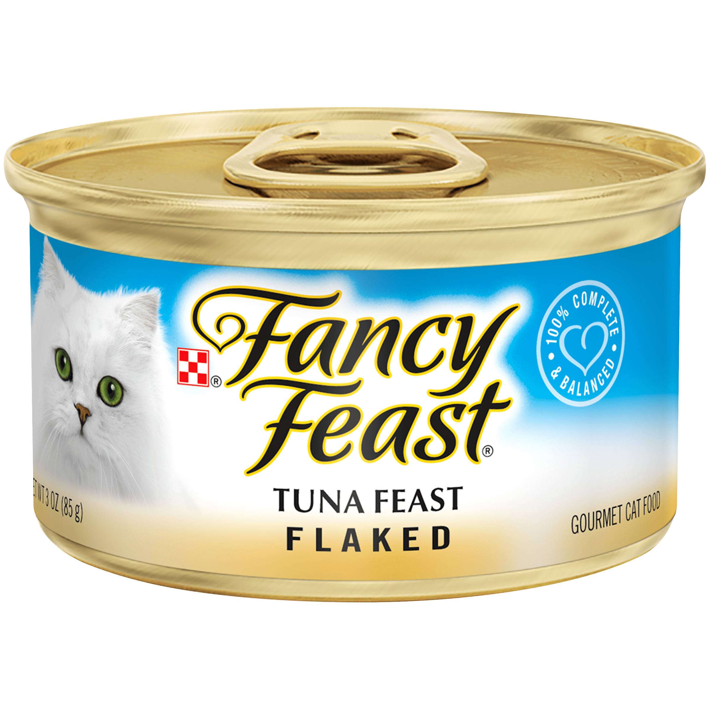 Fancy Feast Wet Cat Food, Flaked Tuna 