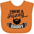 thumbnail image 3 of Inktastic I Have a Fuzzy Daddy Beard Boys or Girls Baby Bib, 3 of 4