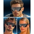 thumbnail image 6 of Grinderpunch Running and Baseball Sport Sunglasses for Men and Women, UV400 Protection - Black, 6 of 7