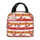 thumbnail image 1 of Easygdp Red Lobster Bolsa Térmica Premium - Tela Oxford Impermeable, Gran Capacidad, Bolsillo Frontal, Unisex para Trabajo, Escuela, Actividades al Aire Libre y Picnics, 1 of 8