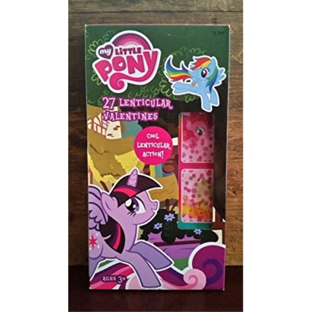 My Little Pony Lenticular Valentine's Day Cards, 27 cards ...