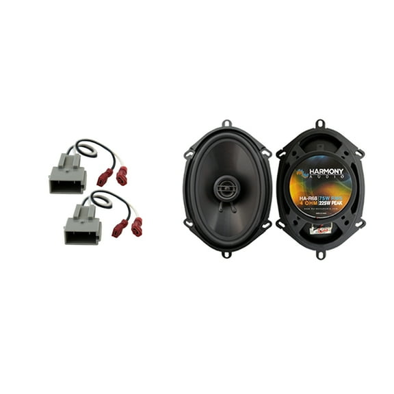 Fits Ford ZX2 1997-2004 Rear Deck Replacement Speaker Harmony HA-R68 Speakers