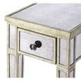 thumbnail image 2 of Butler Specialty Company Katarina Mirrored Chairside Table - Silver, 2 of 5