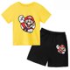 thumbnail image 3 of Conjunto de dos piezas de camiseta y pantalones cortos de algodón de Super Sonic Bros, conjuntos de ropa para niños, bebés, niños y niñas, camisetas, pantalones, traje, 3 of 5