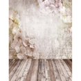 thumbnail image 2 of EREHome Polyester Fabric Flowers Photography Backgrounds 5x7ft Children Photo Backdrops Backgrounds Wood Photography Background Studio Props, 2 of 2