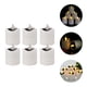 thumbnail image 3 of GOOHOCHY Lámpara solar recargable de cera de té de 6 piezas, lámpara solar LED de vela, luz solar de vela para exteriores, 3 of 8