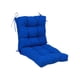 thumbnail image 4 of Cojín para silla de comedor, alfombrilla para silla, respaldo integrado, cojín para asiento, cojín para asiento azul, 4 of 8