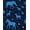 Blue, Pattern 2, variant on ODIKA 4'x6' Machine Washable Non-Slip Area Rug, Dreamy Constellation Zoo Crawl Space Featuring Starry Night Animals High Traffic Rug, Blue, 724241