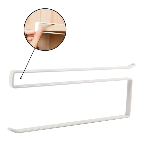 Organizador Del Estante Del Tenedor De La Toalla De Papel De La Cocina Del Metal Inoxidable Para El Y La Cocina