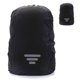 thumbnail image 2 of Backpack Rain Cover Waterproof Lightweight Reflective Oxford Cloth Backpack Cover Black 3 Stripe L 45 to 55 Liters, 2 of 5